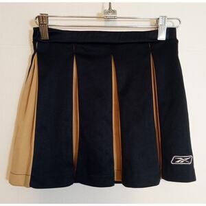 Reebok Royal Blue & Gold Cheerleader Skirt Girls Large